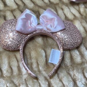 Disney Rose Gold Sequin Headband